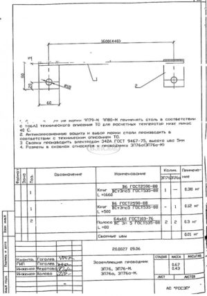 Заземл. провод. ЗП-76
